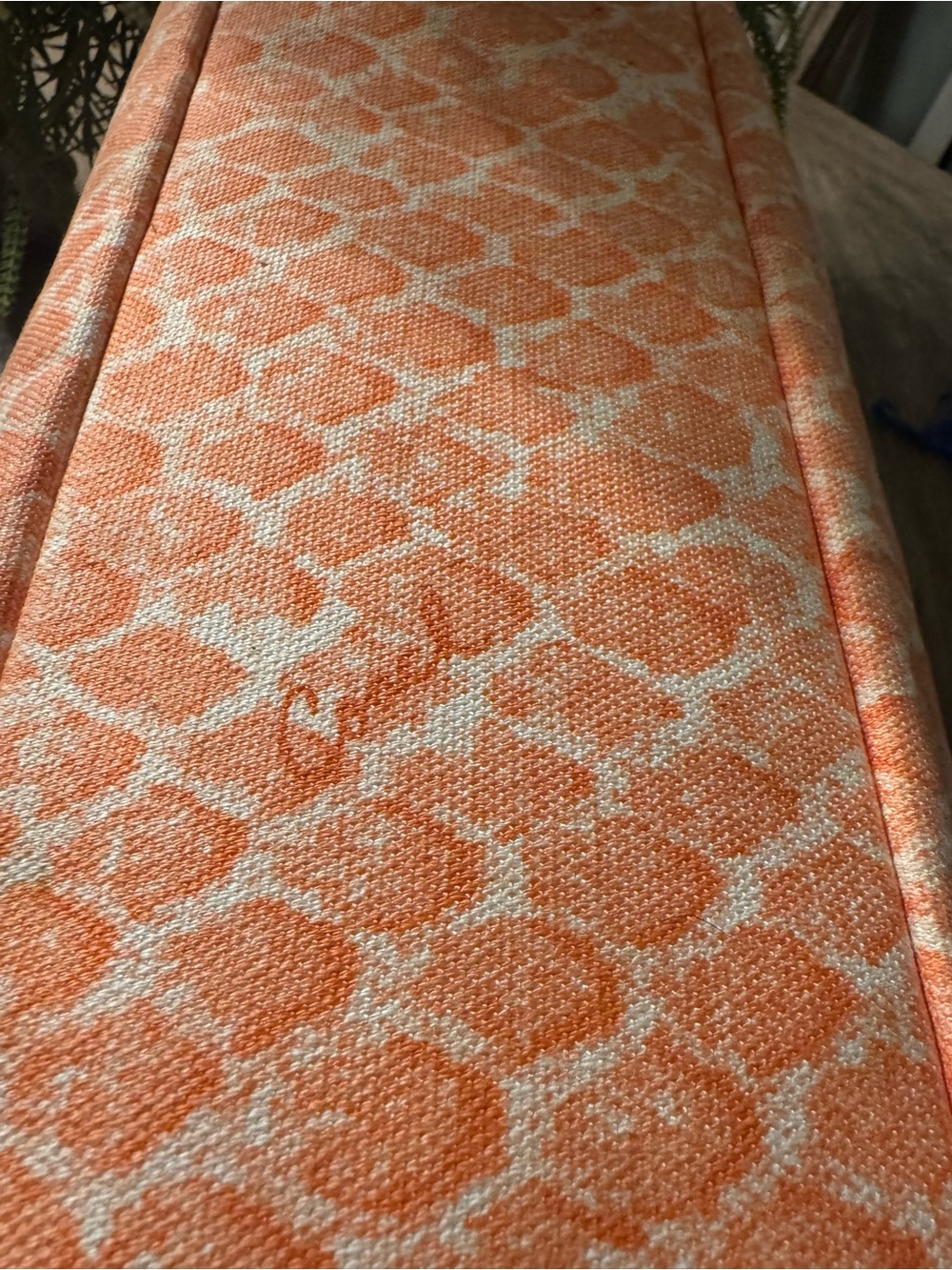 Coach GOOD as NEW Snake Patterned Tote Bag with Cream Trim with Triple Hangtag - Picture 11 of 15